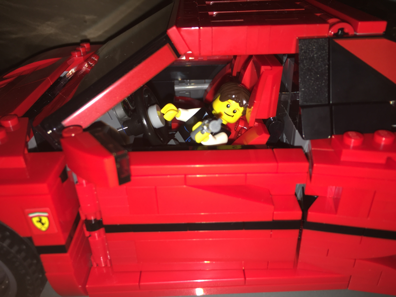 Illustration for article titled My new Lego F40!